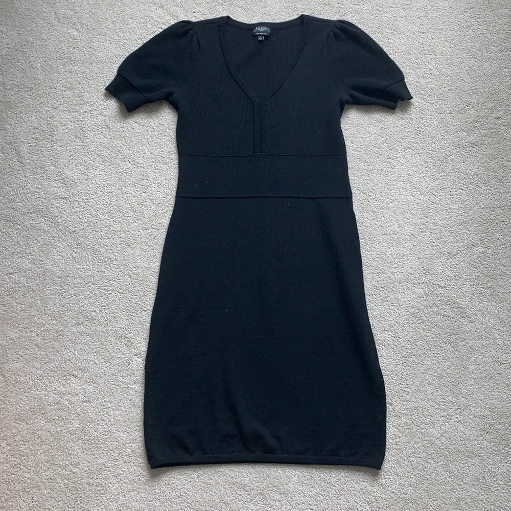 Black Talbots dress women’s petite